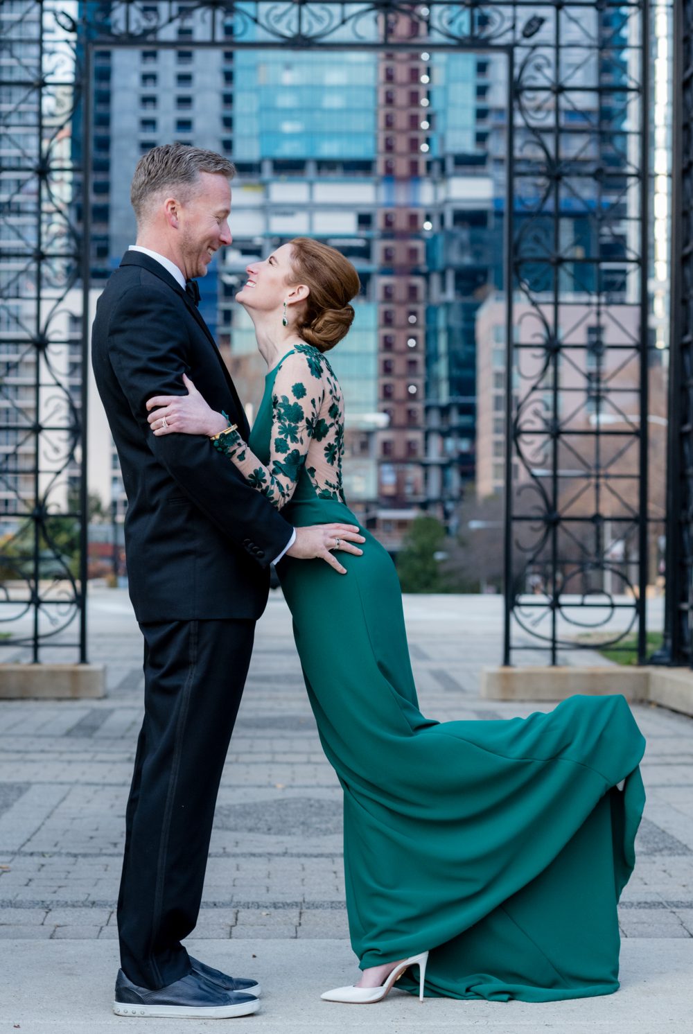 Wedding Portrait of Bride by Brian McConkey Photography